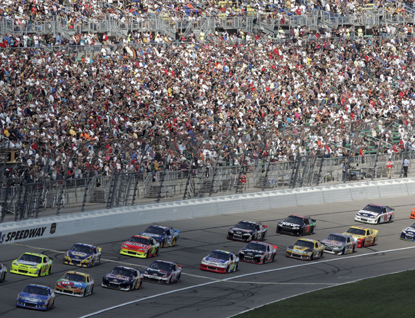 They sure love speed in Kansas City (Image: KeystoneUSA-ZUMA/Rex Features)