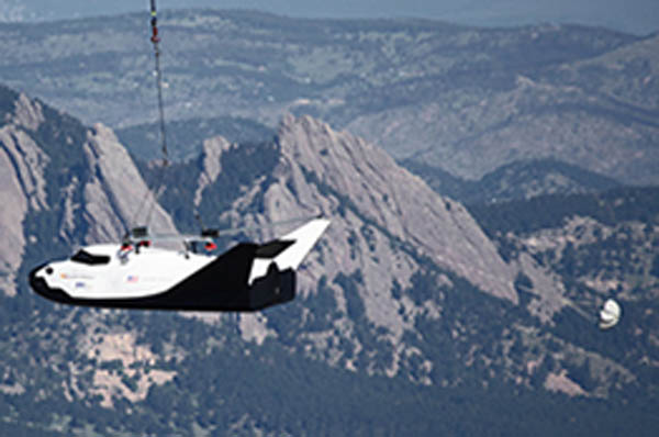 Dream Chaser: a mini shuttle-esque spaceplane design (Image: Sierra Nevada Corporation)