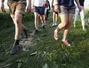 We all walk in a different way (Image: Godong/Robert Harding/Rex Features)