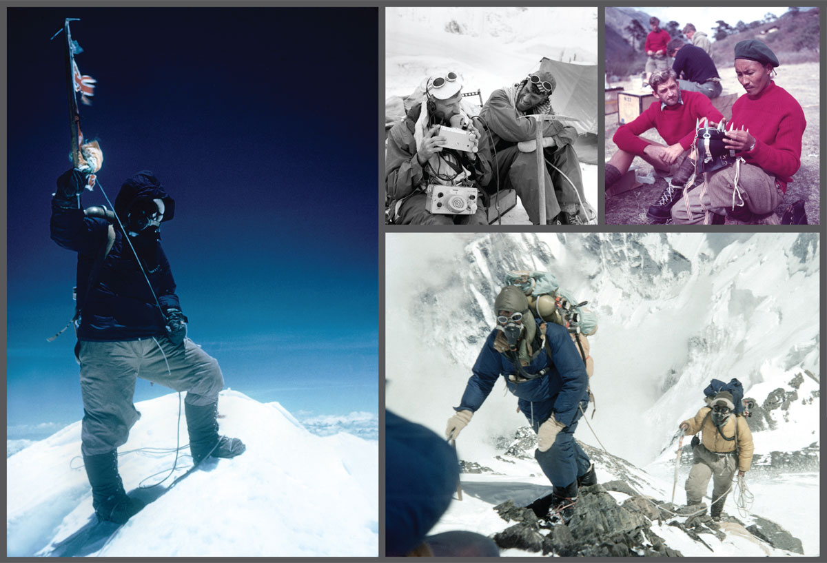 (Image: Edmund Hillary, Alfred Gregory &amp; George Lowe/Royal Geographical Society with IBG)