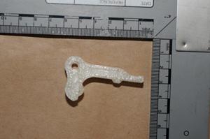 Fantastic plastic: one of the parts found by Greater Manchester Police (Image: Greater Manchester Police)